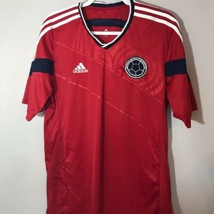 Adidas Colombian Soccer Jersey. Size L.